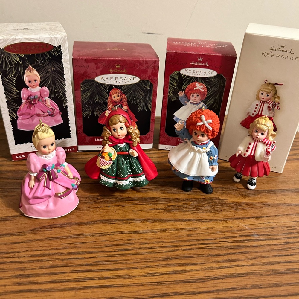 Four Vintage Hallmark Keepsake Madame Alexander Collector’s Series